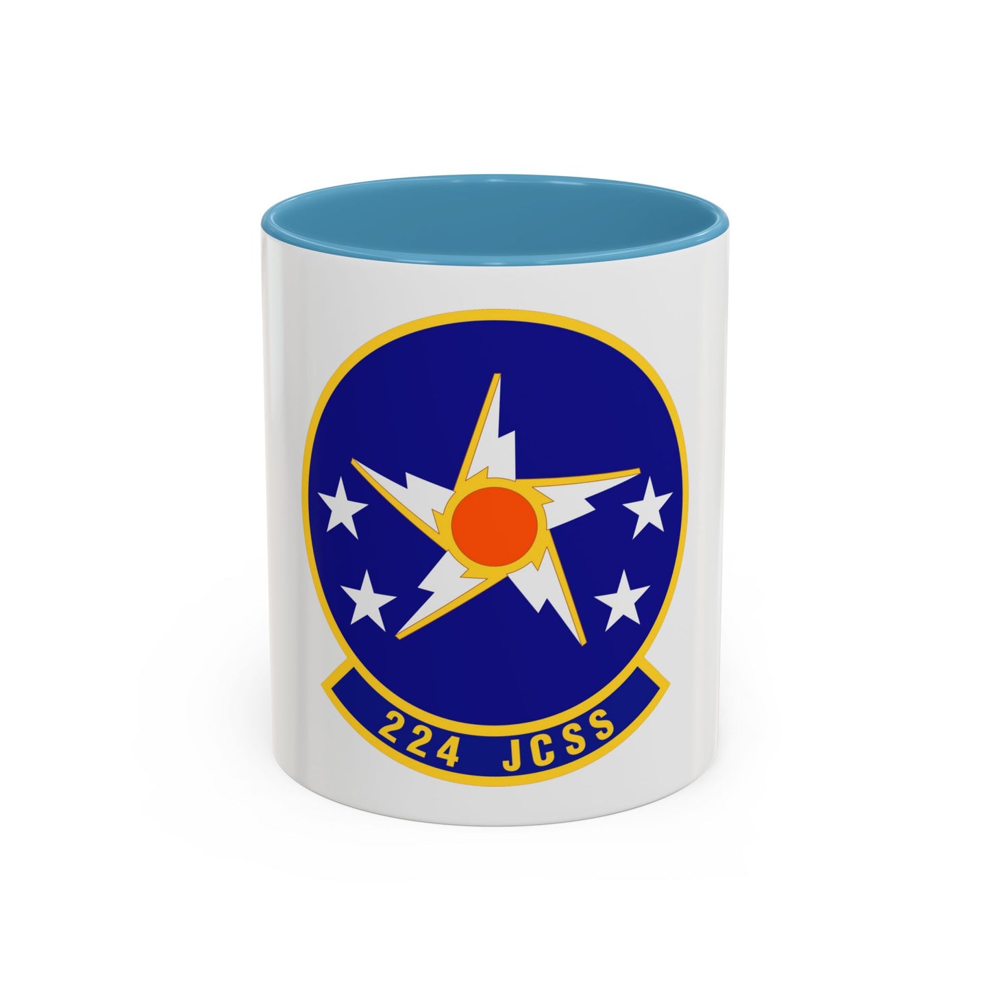 224th Joint Communications Support Squadron (U.S. Air Force) Accent Coffee Mug