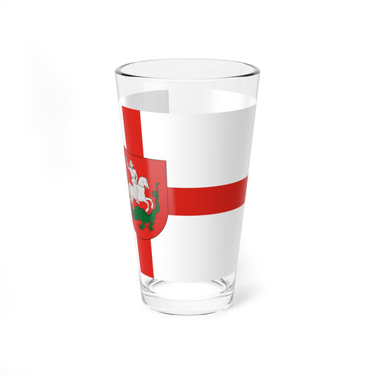 Flag of Tatarszentgyorgy (Hungary) Pint Glass 16oz