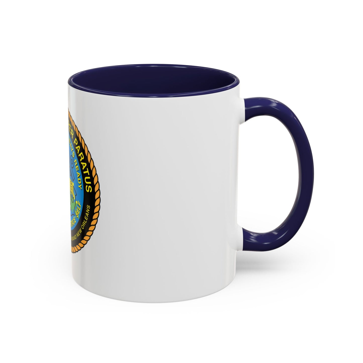 USCG ISC New Orleans (U.S. Coast Guard) Accent Coffee Mug