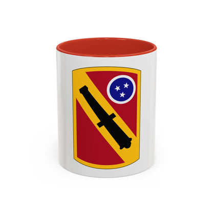 196 Field Artillery Brigade (U.S. Army) Accent Coffee Mug