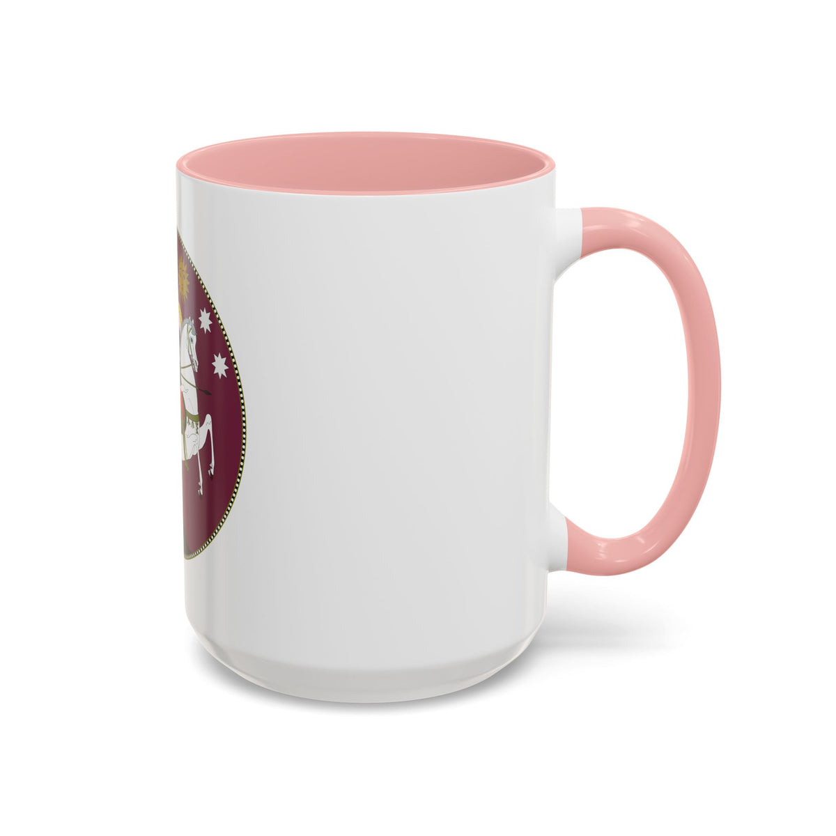 Coat of Arms of Democratic Republic of Georgia - Accent Coffee Mug
