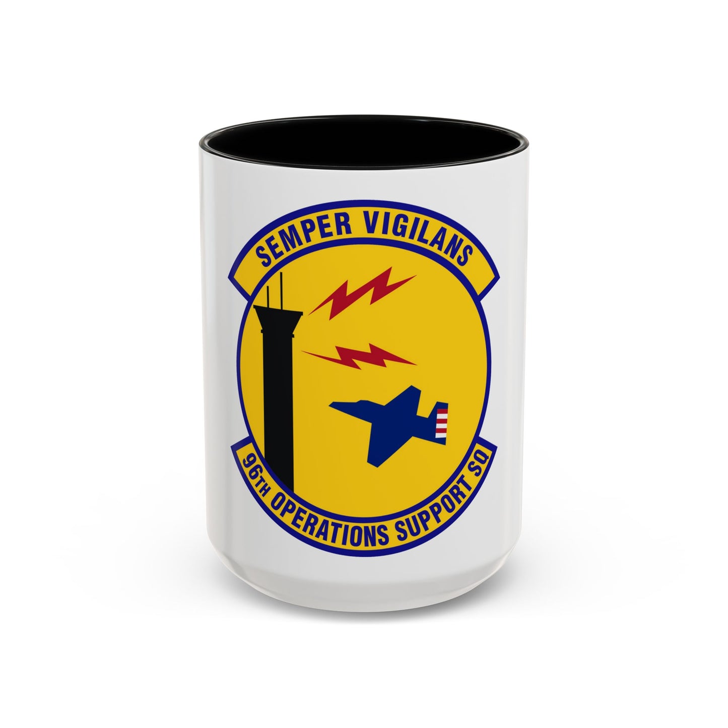 96th Operations Support Squadron (U.S. Air Force) Accent Coffee Mug
