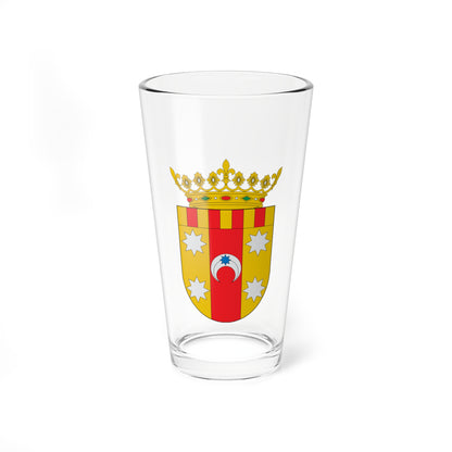 Comarca de Aranda (Spain) (Coat of Arms) Pint Glass 16oz