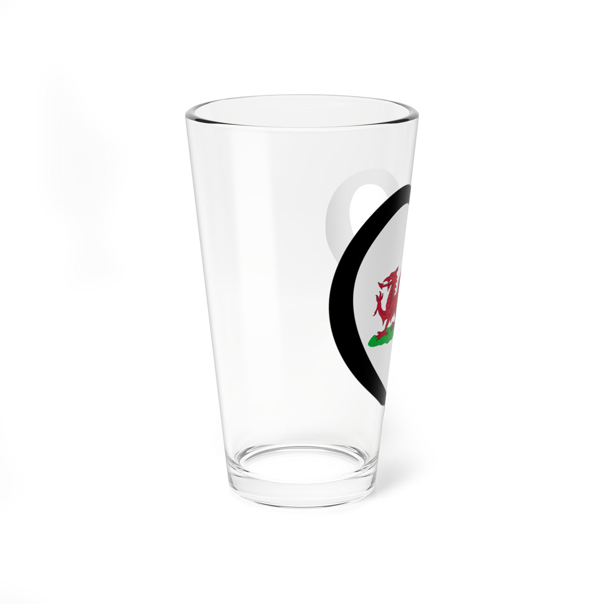 EuroWalesAnterior 1807-1953 (United Kingdom) Pint Glass 16oz