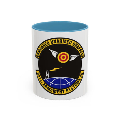 691st Armament Systems Squadron (U.S. Air Force) Accent Coffee Mug