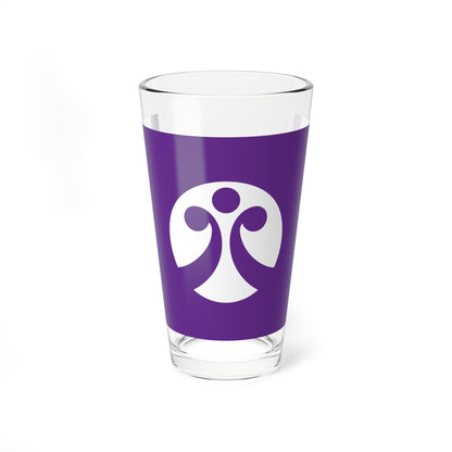 Flag of Hakata Fukuoka (Japan) Pint Glass 16oz