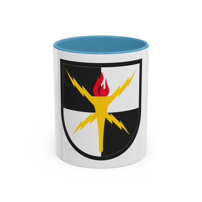 United States Cyber School (U.S. Army) Accent Coffee Mug