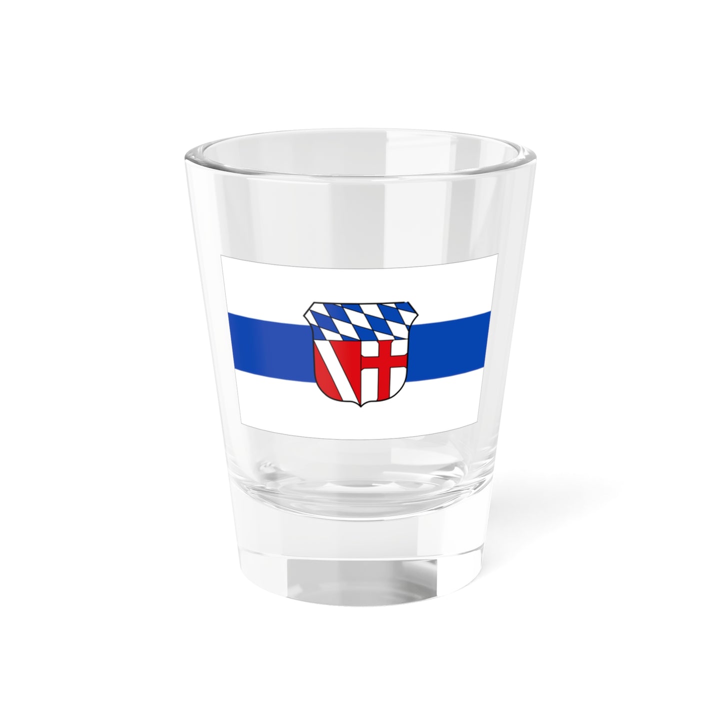 Flag of Regensburg Germany - Shot Glass 1.5oz