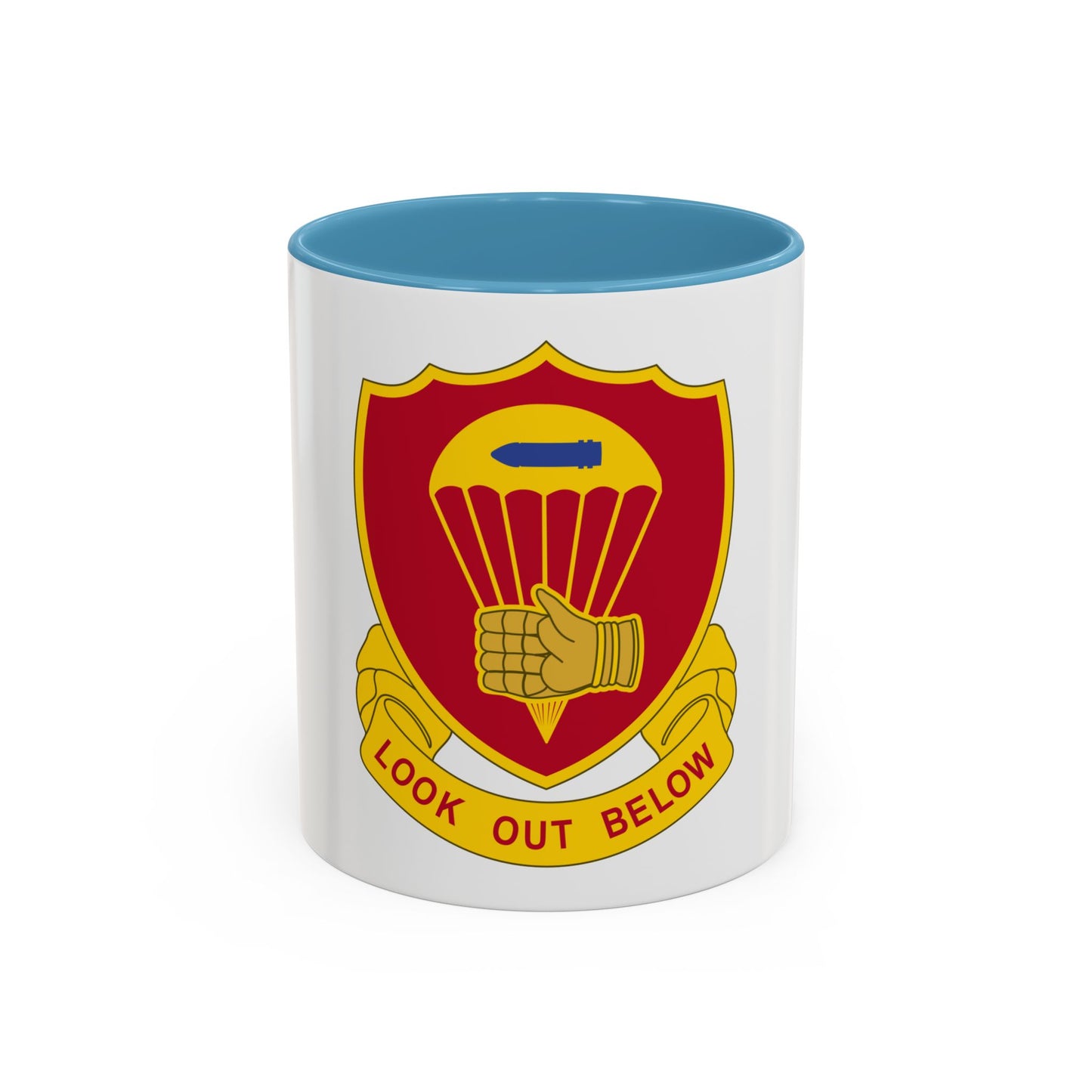 376 Airborne Field Artillery Battalion (U.S. Army) Accent Coffee Mug