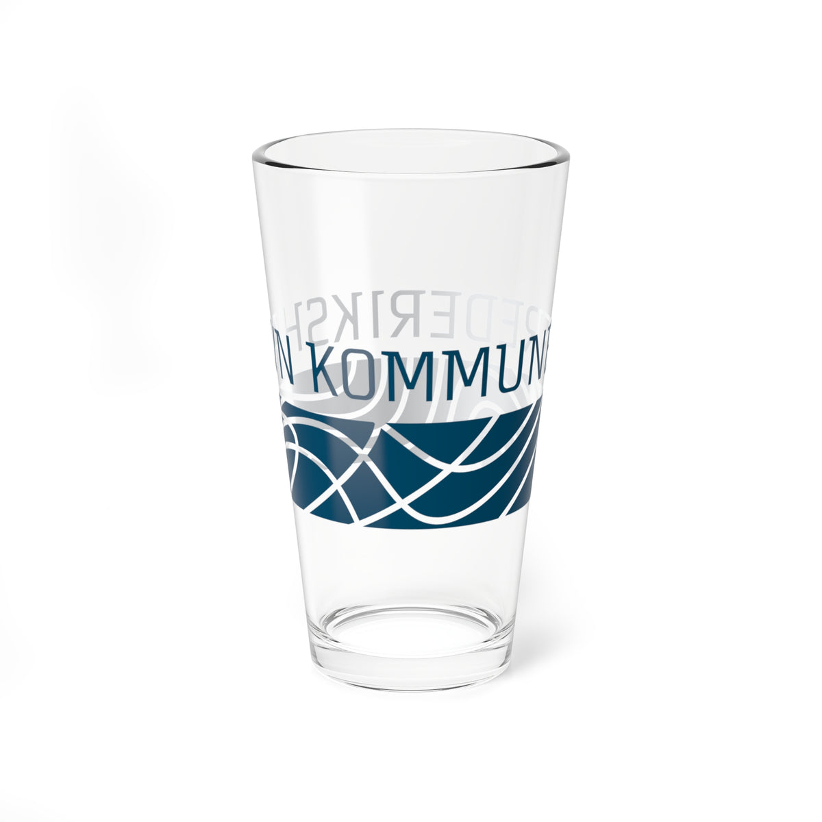 Frederikshavn Kommune Logo (Denmark) (Coat of Arms) Pint Glass 16oz