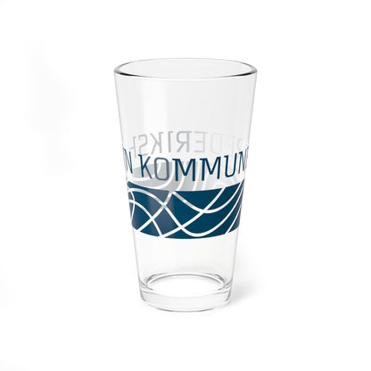 Frederikshavn Kommune Logo (Denmark) (Coat of Arms) Pint Glass 16oz