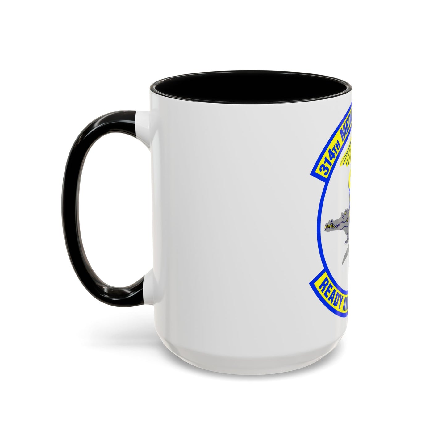 314th Medical Support Squadron (U.S. Air Force) Accent Coffee Mug