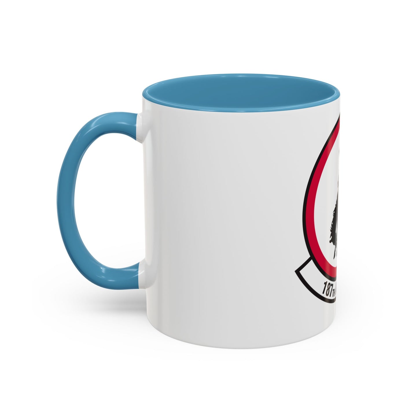 187 Airlift Squadron (U.S. Air Force) Accent Coffee Mug