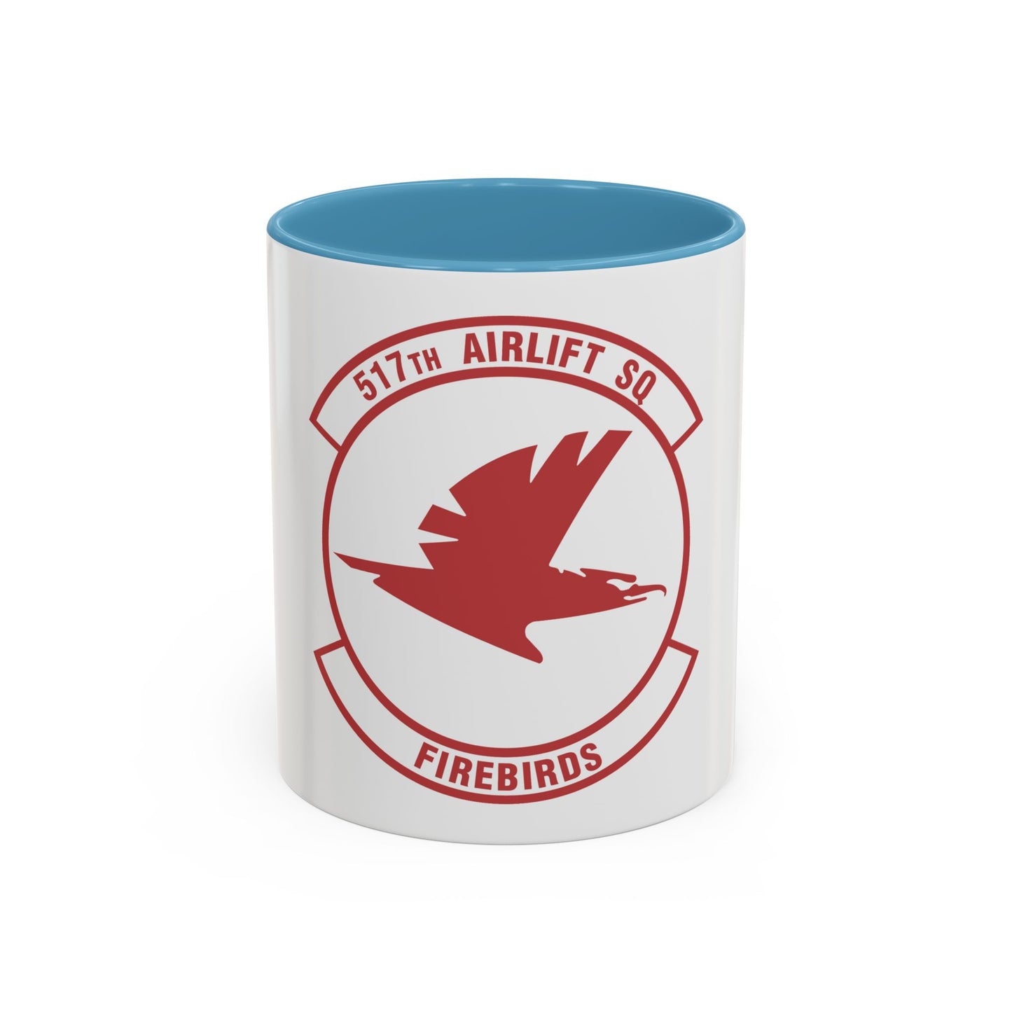 517th Airlift Squadron (U.S. Air Force) Accent Coffee Mug