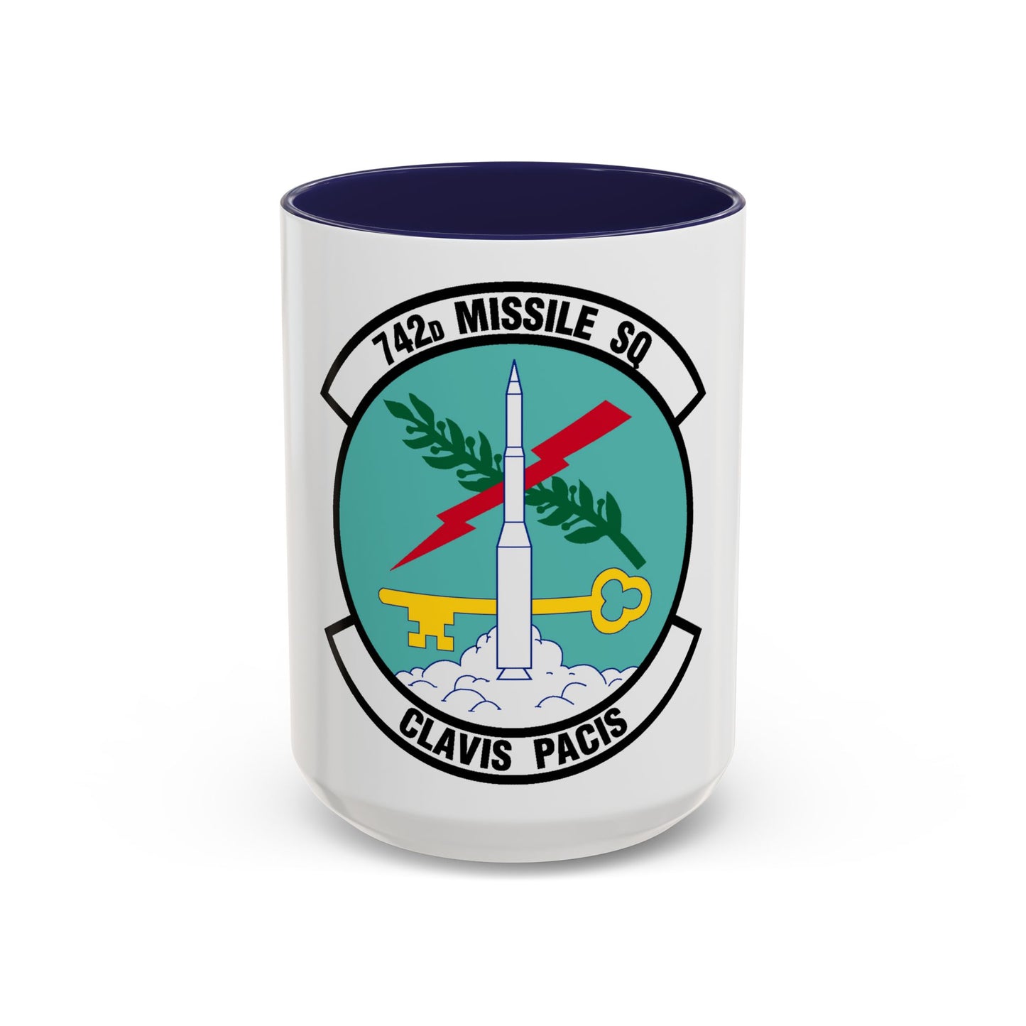 742 Missile Squadron AFGSC (U.S. Air Force) Accent Coffee Mug
