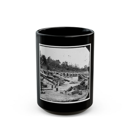Broadway Landing, Appomattox River, Virginia. Ordnance ( ) (U.S. Civil War) Black Coffee Mug