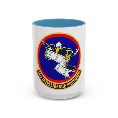 14 Intelligence Squadron AFRC (U.S. Air Force) Accent Coffee Mug
