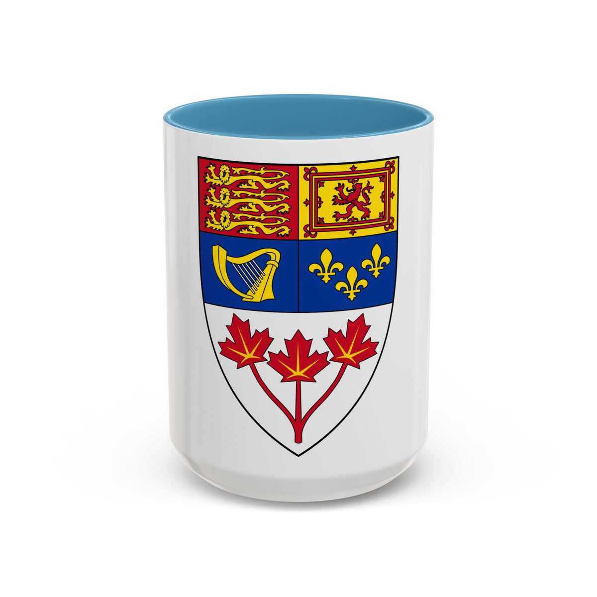 Arms of Canada (shield) - Accent Coffee Mug