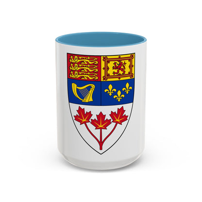 Arms of Canada (shield) - Accent Coffee Mug