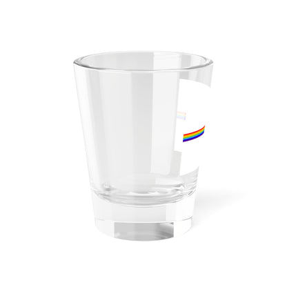 Flag of the Jewish Autonomous Oblast 1996-07 (Russia) Shot Glass 1.5oz