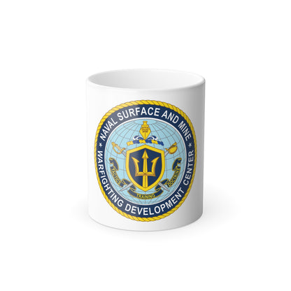 Naval Surface & Mine Warfighting Dev Center (U.S. Navy) Color Changing Mug 11oz