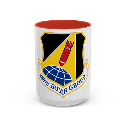 489 Bomb Group AFRC (U.S. Air Force) Accent Coffee Mug