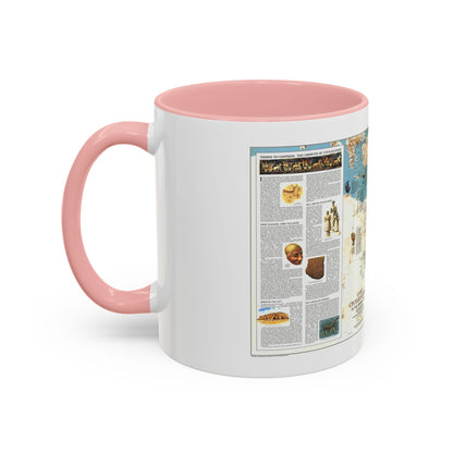 Middle East - Early Civilizations (1978) (Map) Accent Coffee Mug