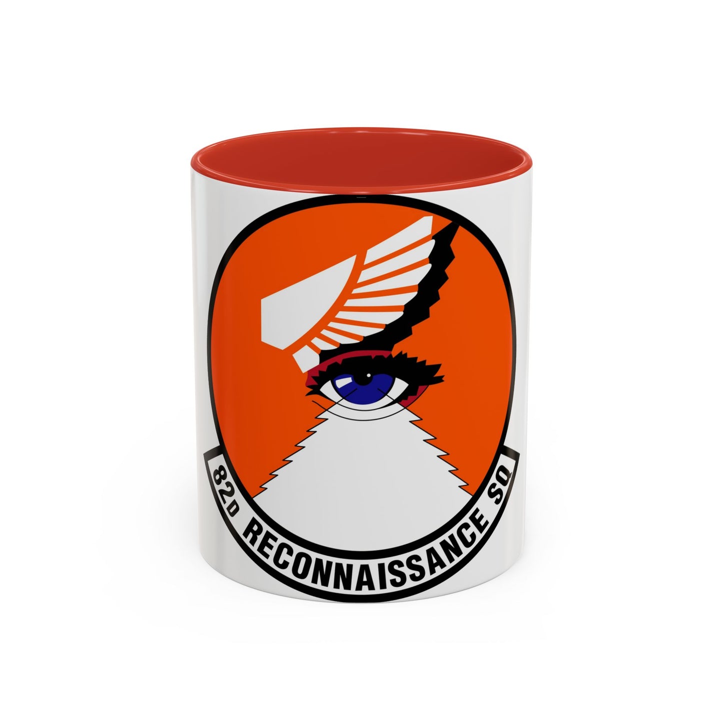 82 Reconnaissance Squadron ACC (U.S. Air Force) Accent Coffee Mug