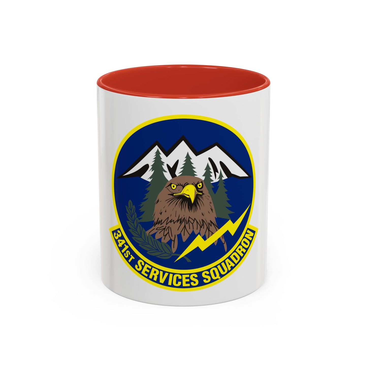 341st Services Squadron (U.S. Air Force) Accent Coffee Mug