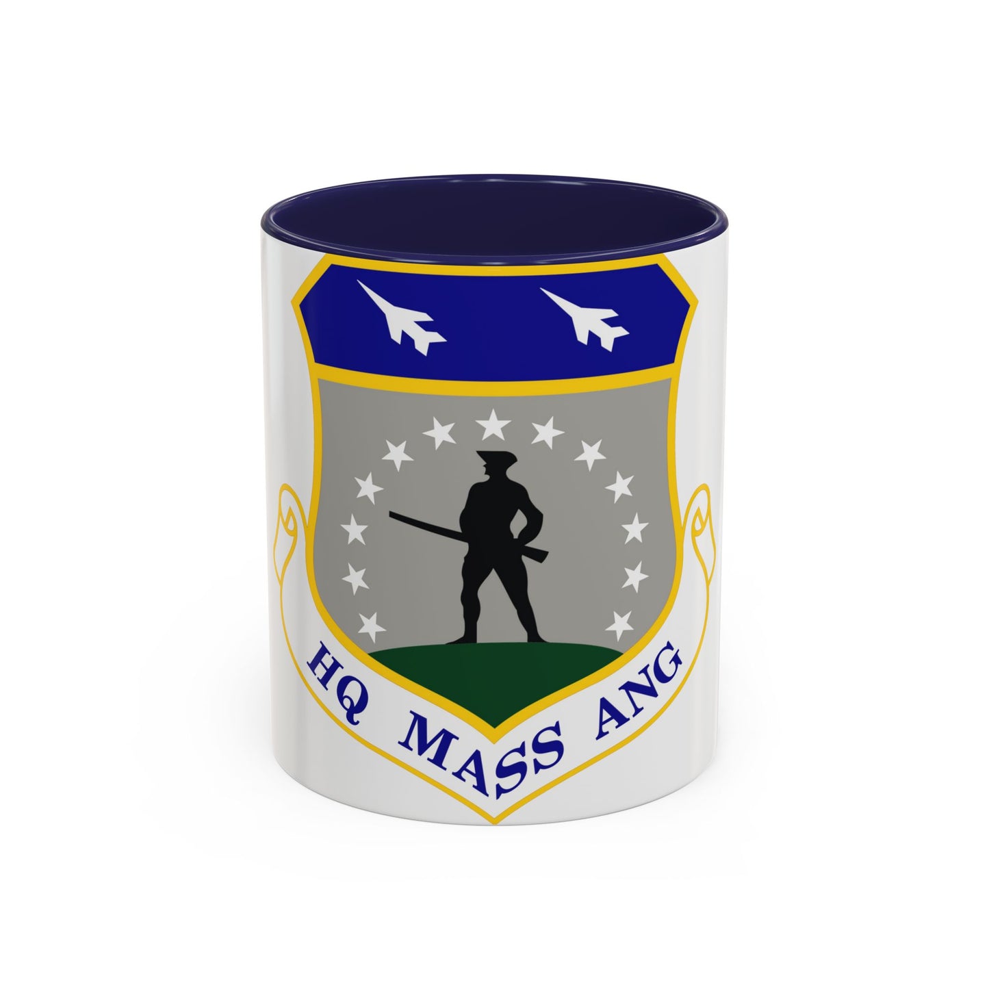 Headquarters Massachusetts Air National Guard (U.S. Air Force) Accent Coffee Mug