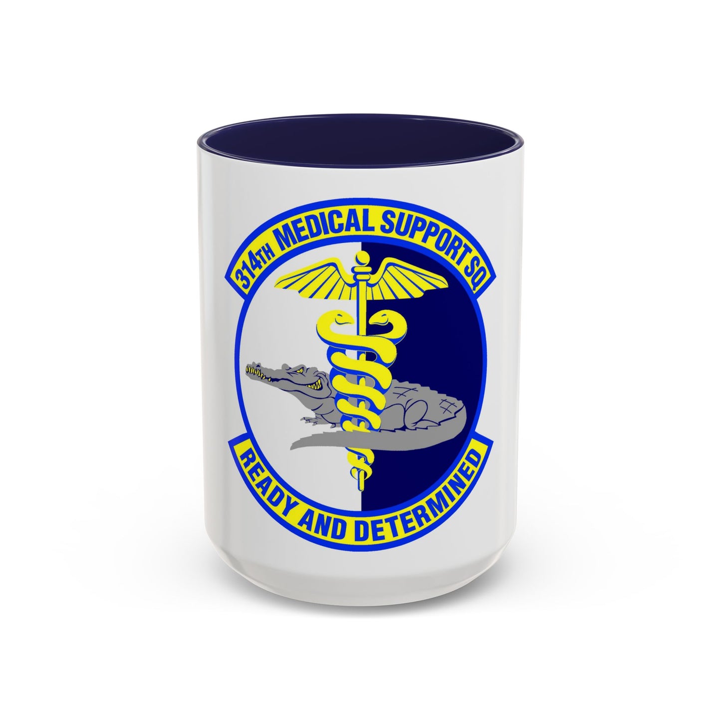 314th Medical Support Squadron (U.S. Air Force) Accent Coffee Mug