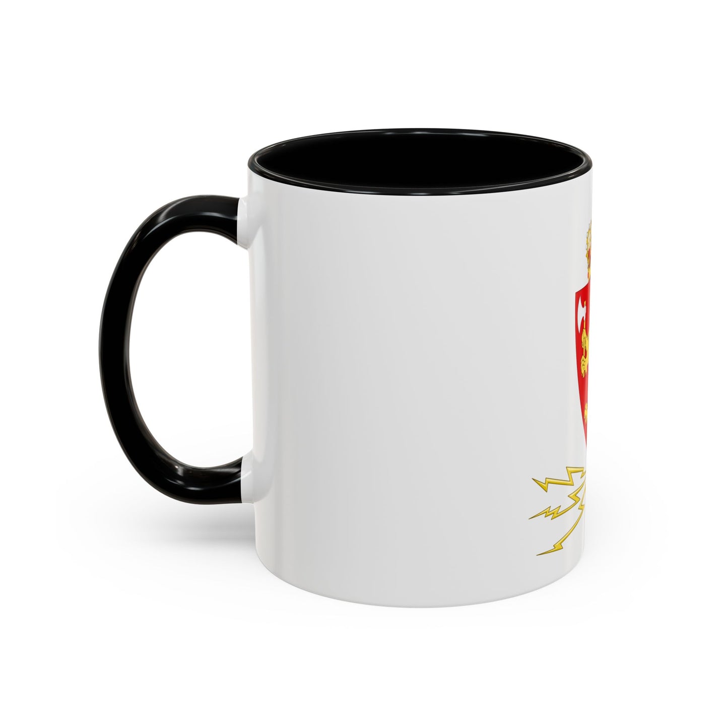 Coat of arms of the Norwegian Telegraph Administration - Accent Coffee Mug
