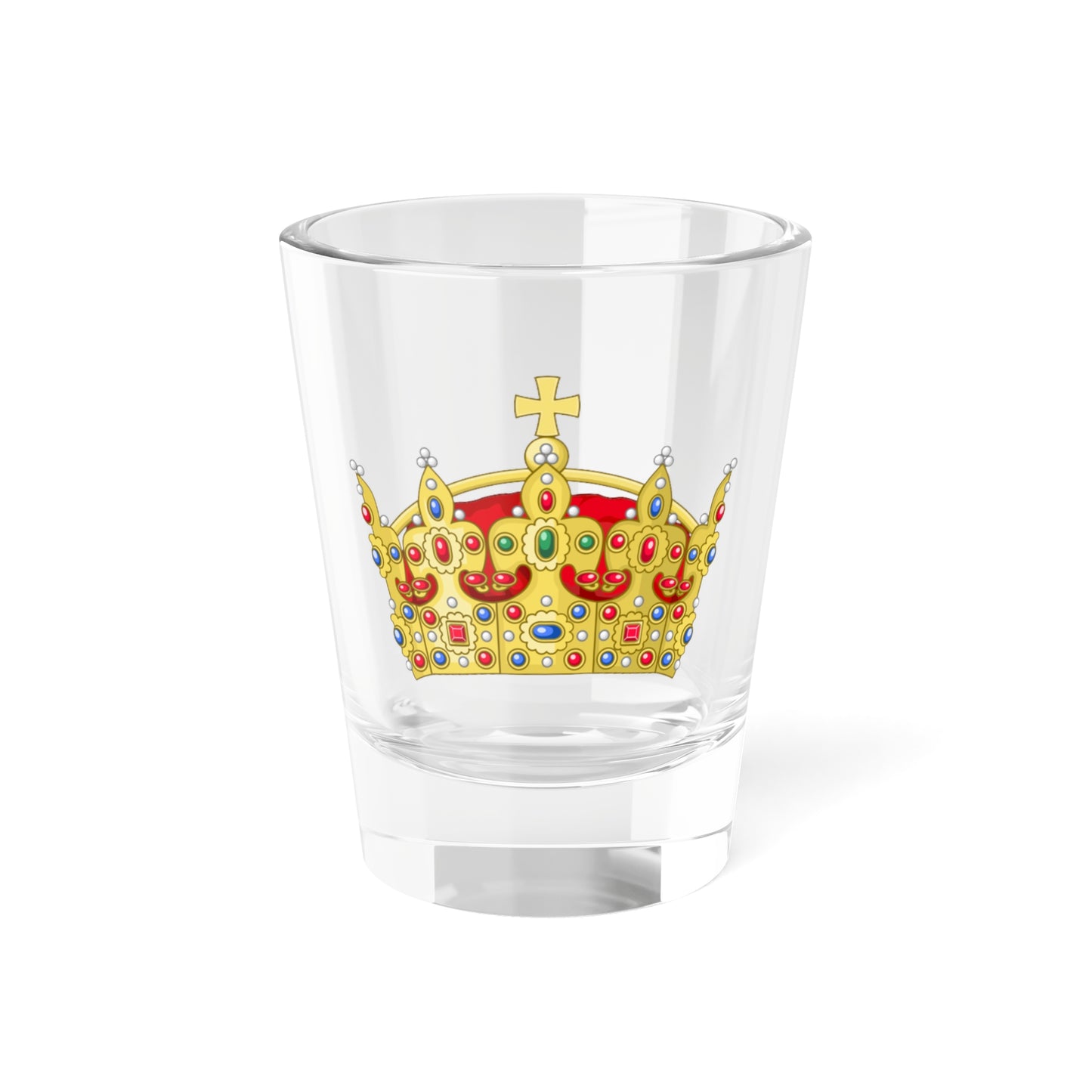 Heraldic crown of Poland (Poland) (Coat of Arms) Shot Glass 1.5oz