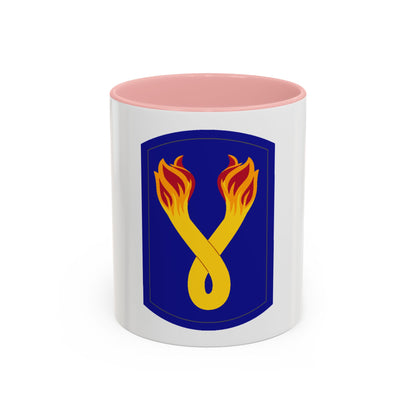 196TH INFANTRY BRIGADE 2 (U.S. Army) Accent Coffee Mug