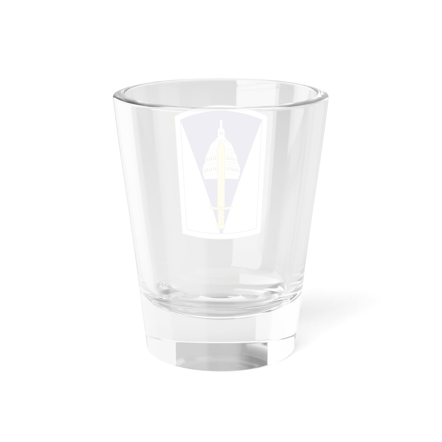 Verre à liqueur de la 354e Brigade des affaires civiles (armée américaine) 1,5 oz