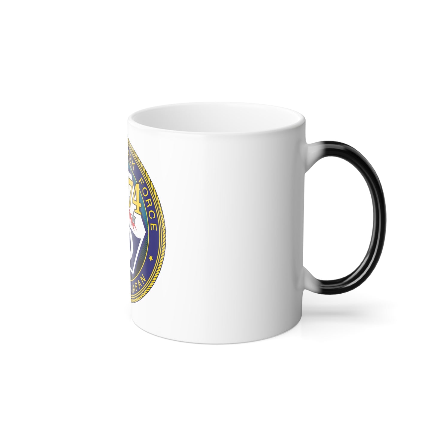 CTF 74 Yokosuka Japan Combined Task Force (U.S. Navy) Color Changing Mug 11oz