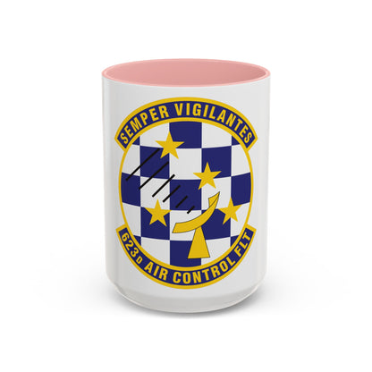 623 Air Control Squadron PACAF (U.S. Air Force) Accent Coffee Mug