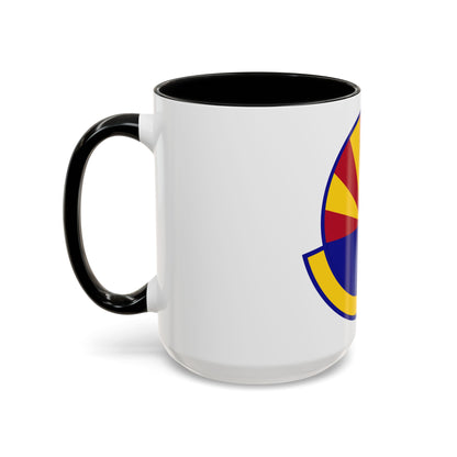 56 Healthcare Operations Squadron AETC (U.S. Air Force) Accent Coffee Mug