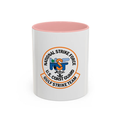 USCG Gulf Strike Team NSF (U.S. Coast Guard) Accent Coffee Mug