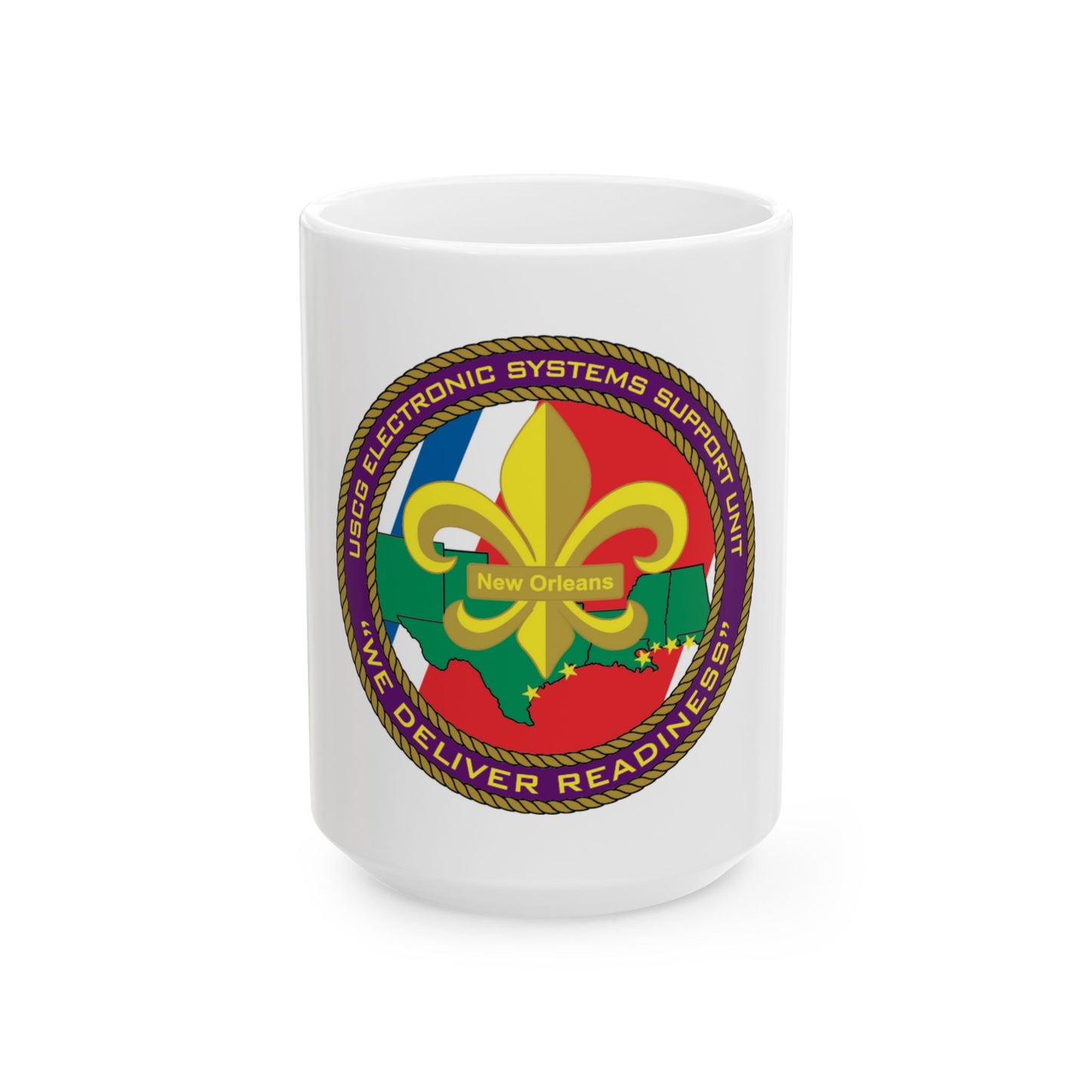 USCG ESSU New Orleans (U.S. Coast Guard) White Coffee Mug
