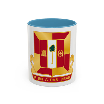 718th Antiaircraft Artillery Gun Battalion (U.S. Army) Accent Coffee Mug