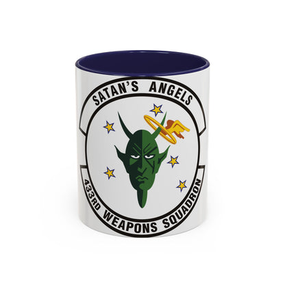 433d Weapons Squadron (U.S. Air Force) Accent Coffee Mug