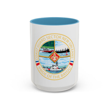 USCG Sector New Orleans   Pride of the Bayou (U.S. Coast Guard) Accent Coffee Mug