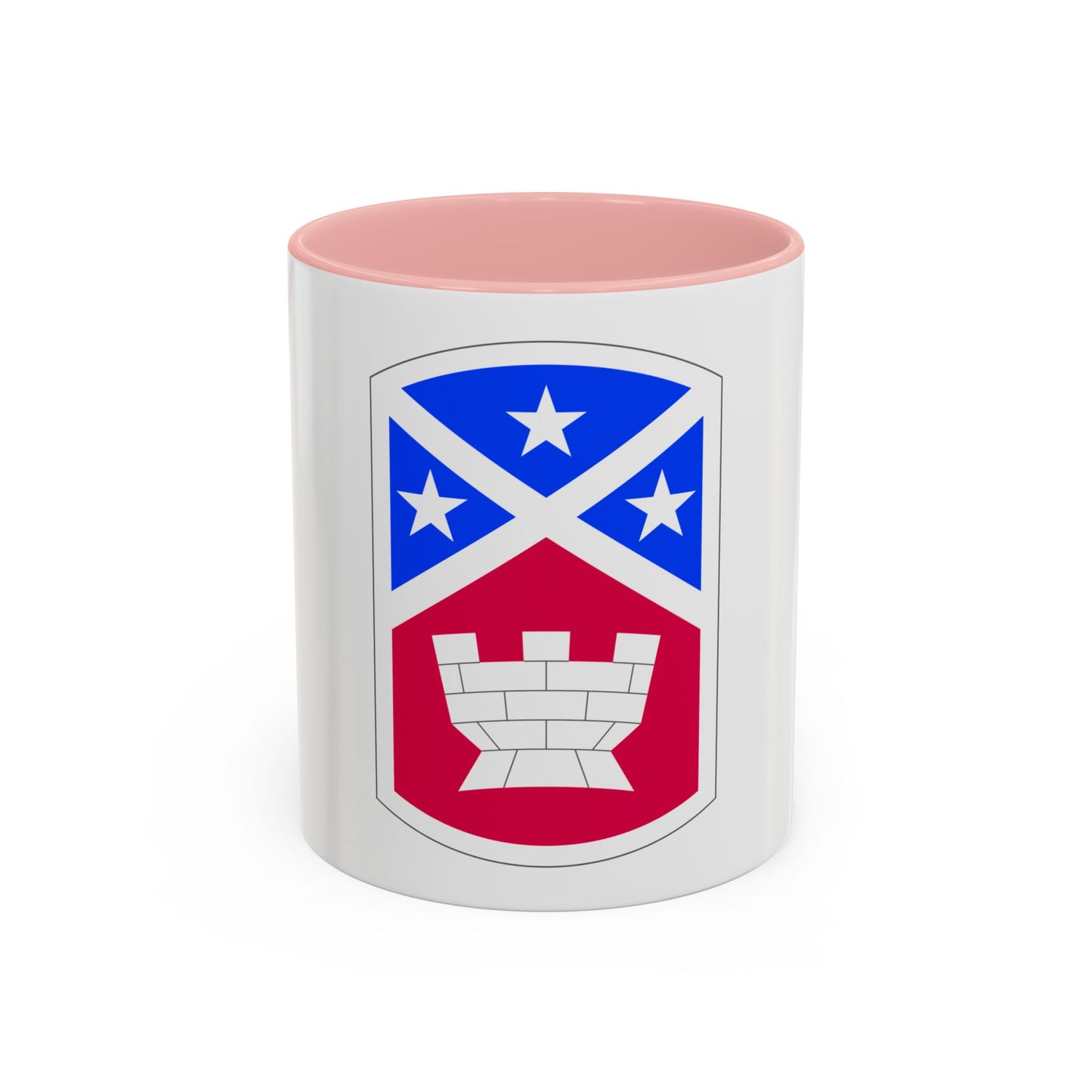 194th Engineer Brigade (U.S. Army) Accent Coffee Mug