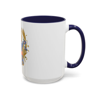 Coat of arms of the Kingdom of Galicia and Lodomeria - Accent Coffee Mug