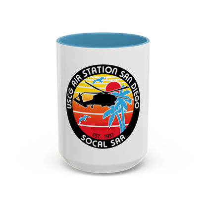 USCG Sector San Diego SOCAL SAR (U.S. Coast Guard) Accent Coffee Mug