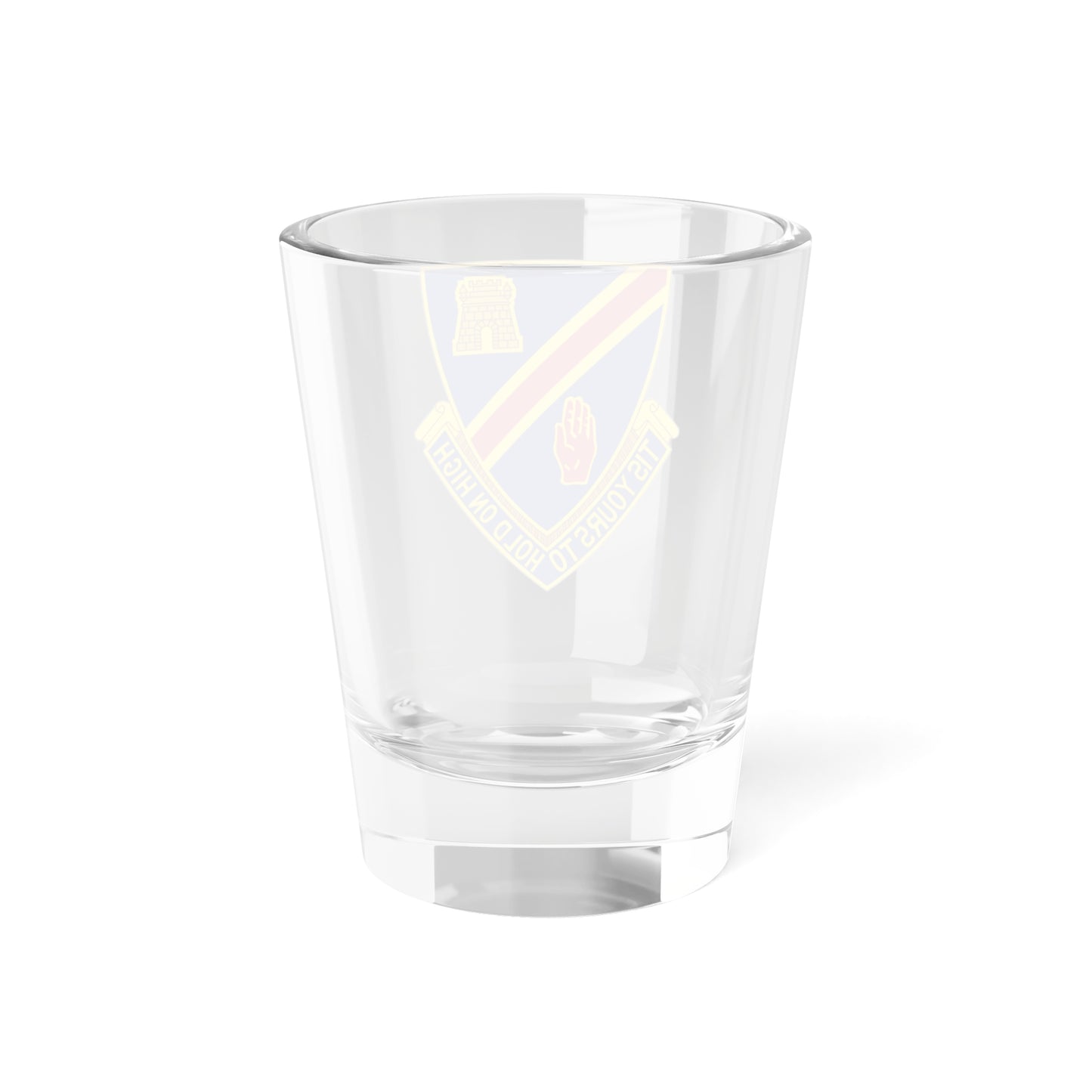 Verre à liqueur du 241e bataillon du génie (armée américaine) 1,5 oz