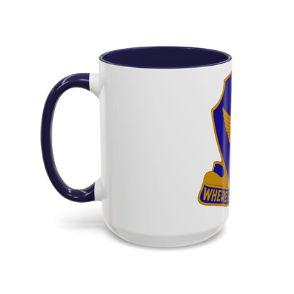 132 Aviation Regiment (U.S. Army) Accent Coffee Mug