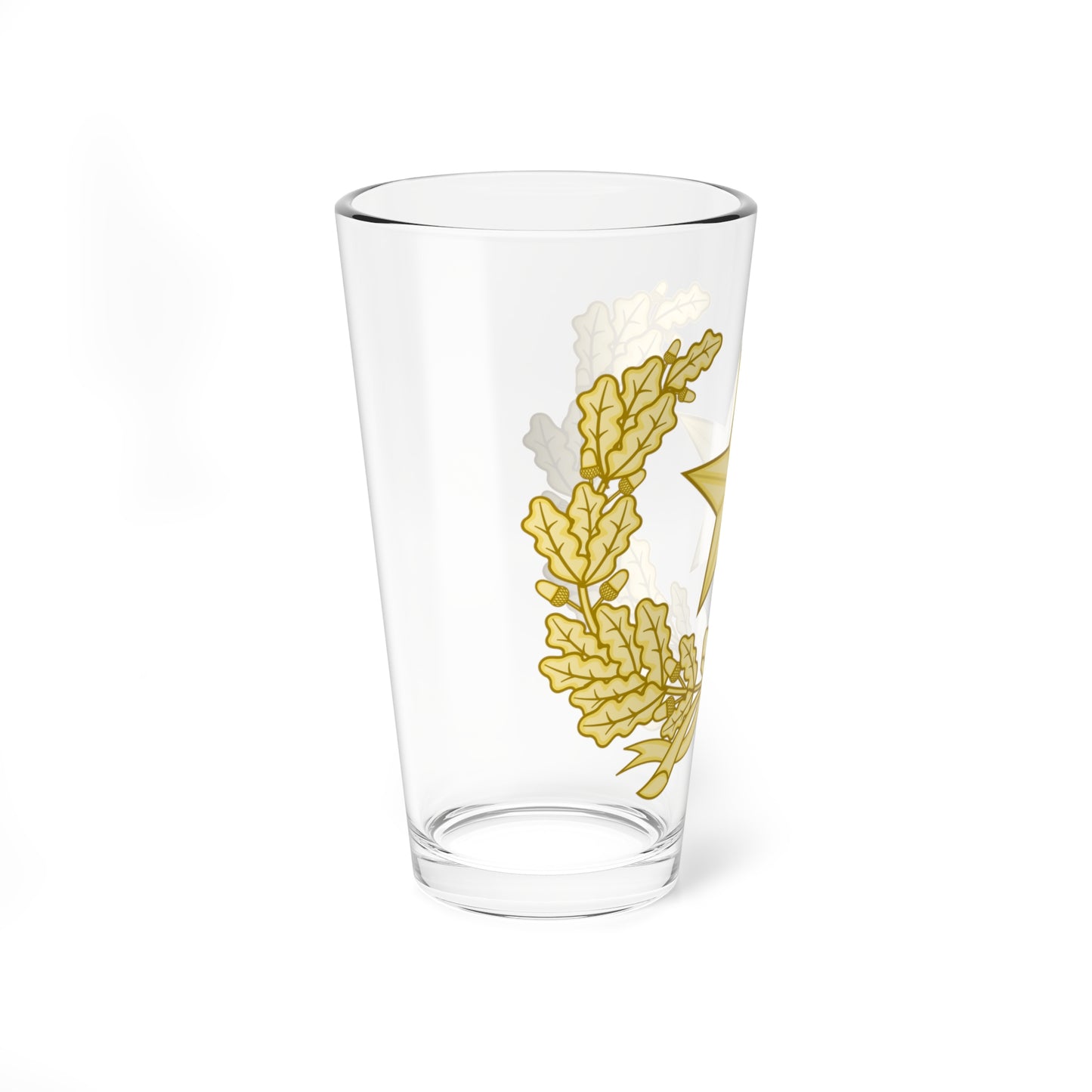 Emblem of the Military staff of the Spanish Army (Spain) (Coat of Arms) Pint Glass 16oz