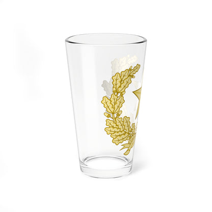 Emblem of the Military staff of the Spanish Army (Spain) (Coat of Arms) Pint Glass 16oz